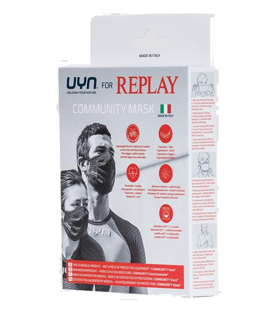 REPLAY UYN コミュニティーマスク 詳細画像 White 2